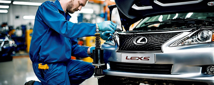 Как производить замену амортизаторов на автомобилях Lexus в Твери